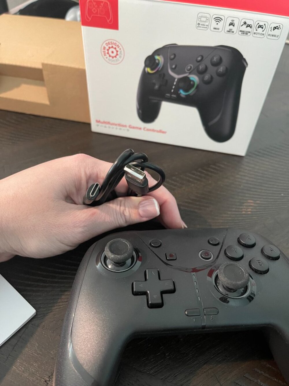 Wireless Controller for Nintendo Switch 2/1/Lite/OLED/Apple devices/Android/PC/T - Picture 10 of 16